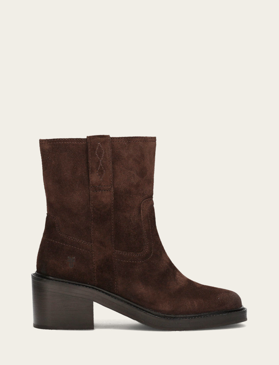 Women's Chocolate Kate Short Inside Zip Boot | Frye New