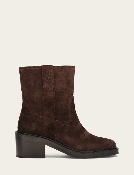 Women's Chocolate Kate Short Inside Zip Boot | Frye New