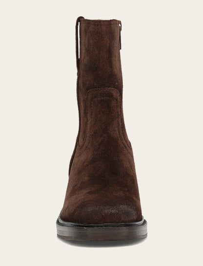 Women's Chocolate Kate Short Inside Zip Boot | Frye New