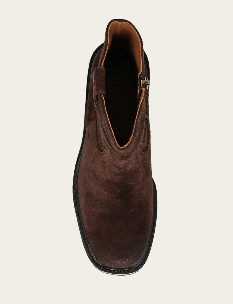Women's Chocolate Kate Short Inside Zip Boot | Frye New