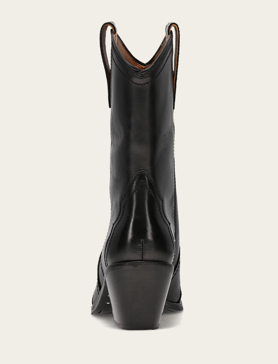 Women's Black Sara Wingtip Stud Boot | Frye Sale