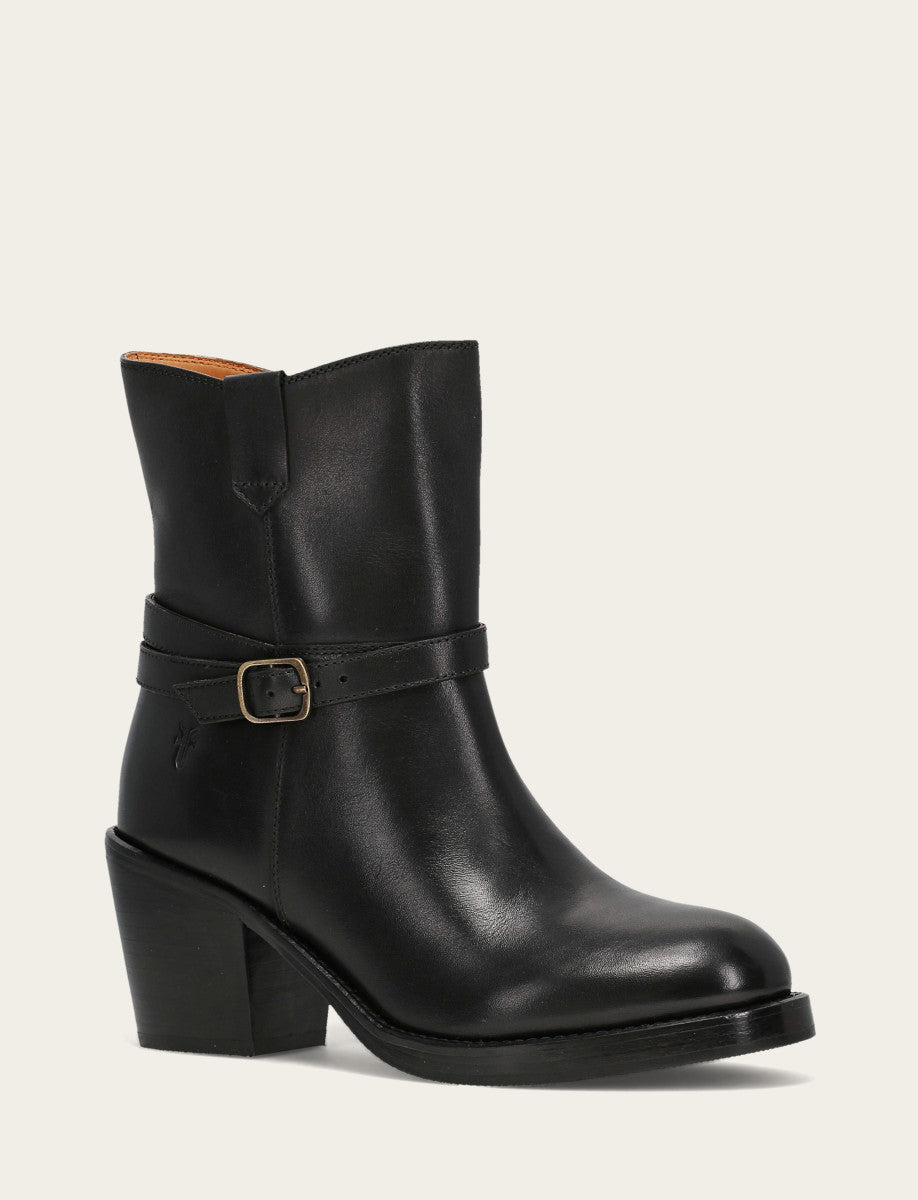 Women's Black Rylee Belted Inside Zip Boot | Frye Discount