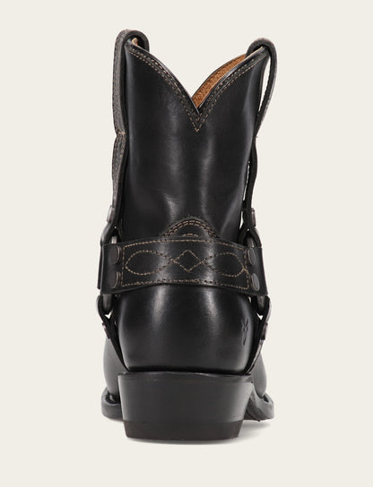 Women's Black Billy Short Harness Booties | Frye Trusted