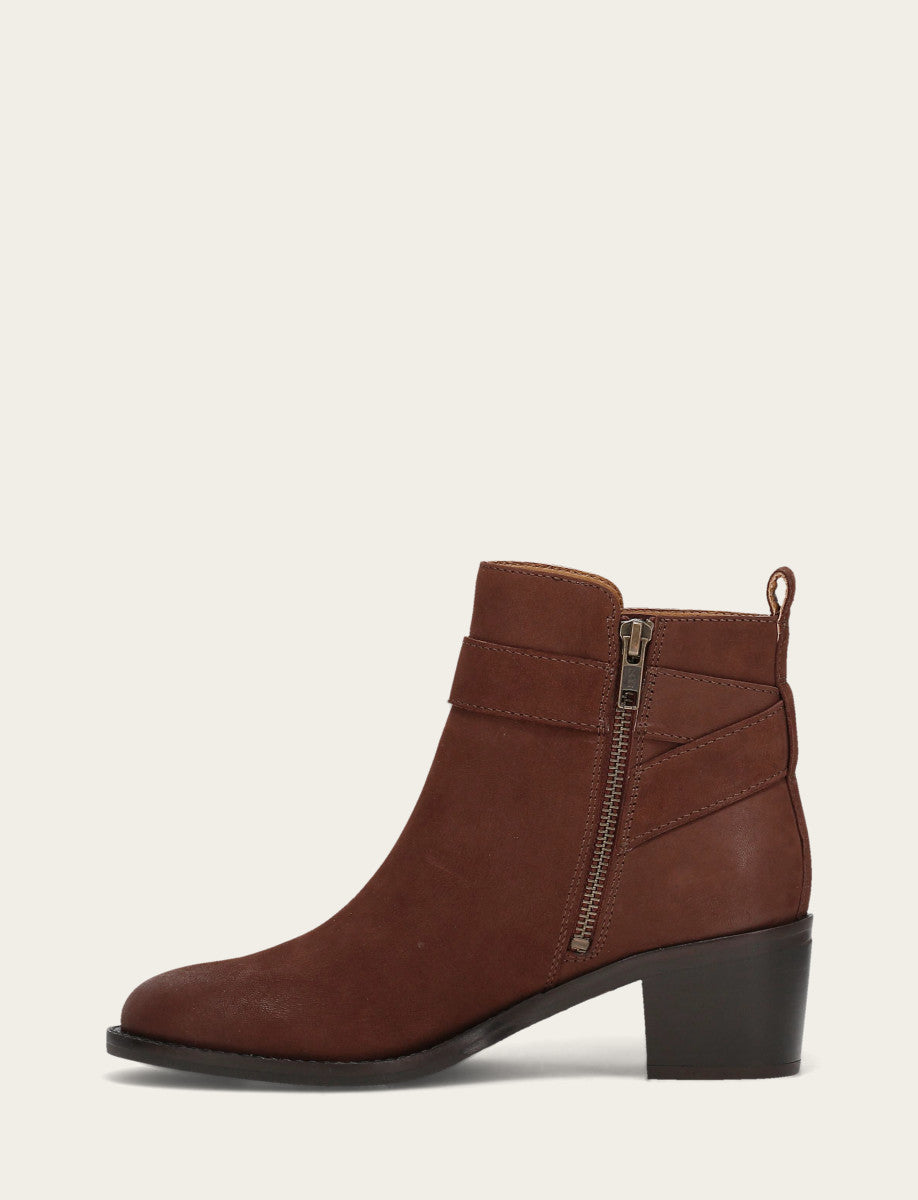 Women's Brown Piper Booties | Frye Trusted