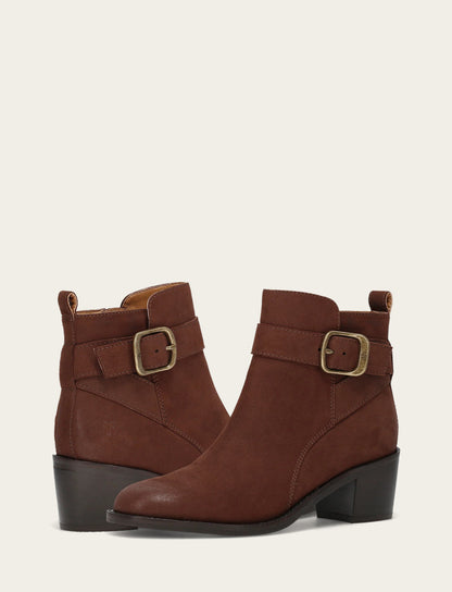 Women's Brown Piper Booties | Frye Trusted