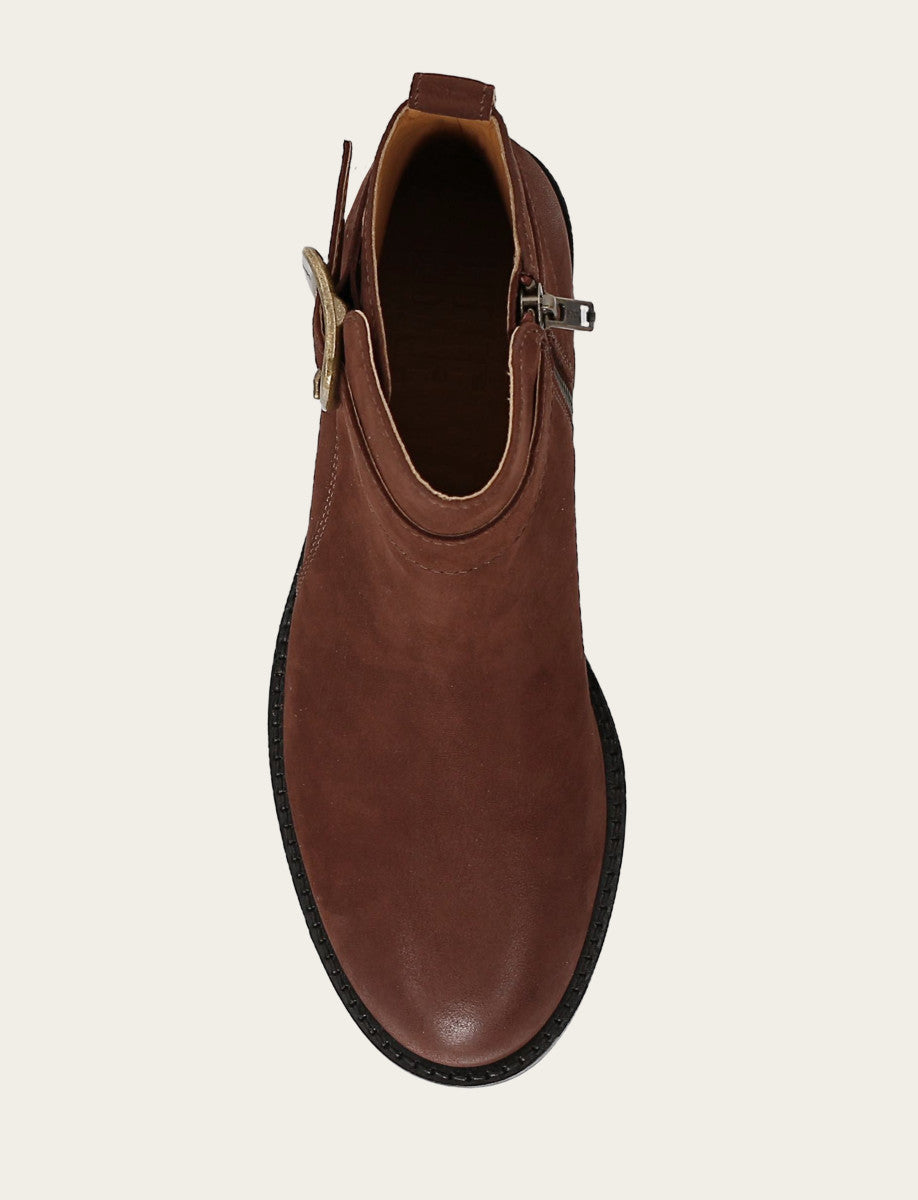 Women's Brown Piper Booties | Frye Trusted