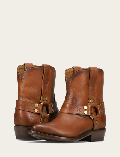 Women's Saddle Billy Short Harness Booties | Frye Featured