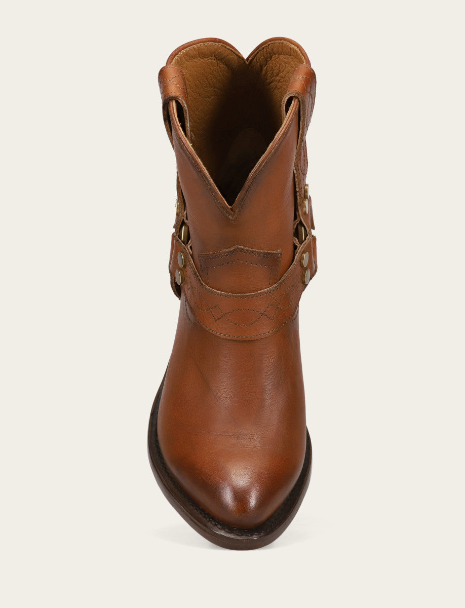 Women's Saddle Billy Short Harness Booties | Frye Featured