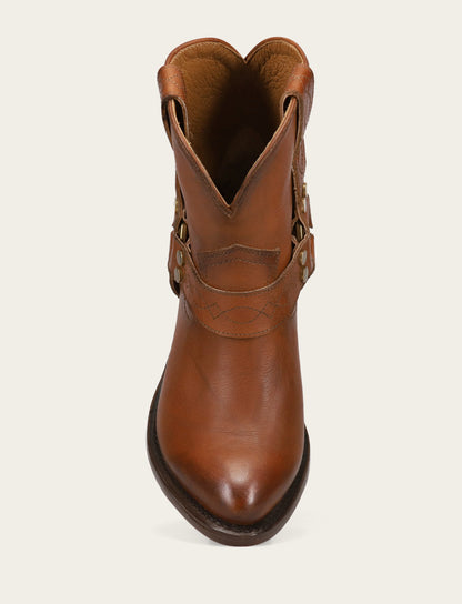 Women's Saddle Billy Short Harness Booties | Frye Featured