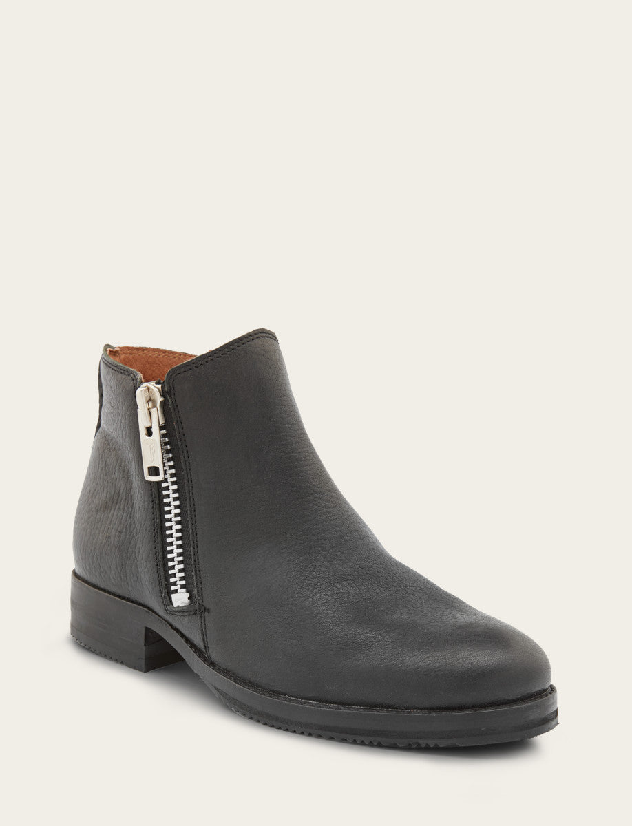 Women's Black Madison Moto Shooties | Frye Signature