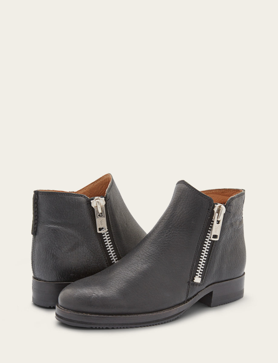 Women's Black Madison Moto Shooties | Frye Signature