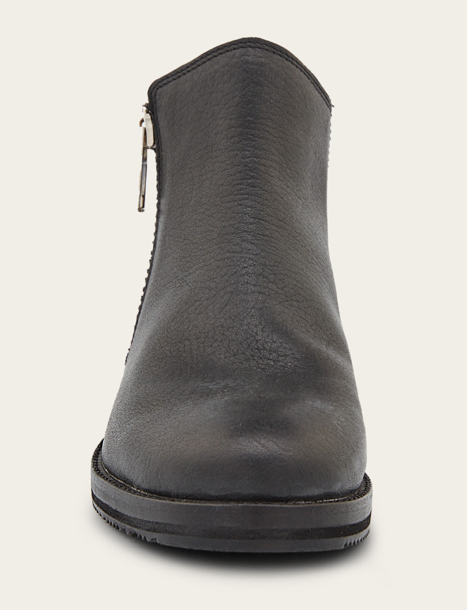 Women's Black Madison Moto Shooties | Frye Signature