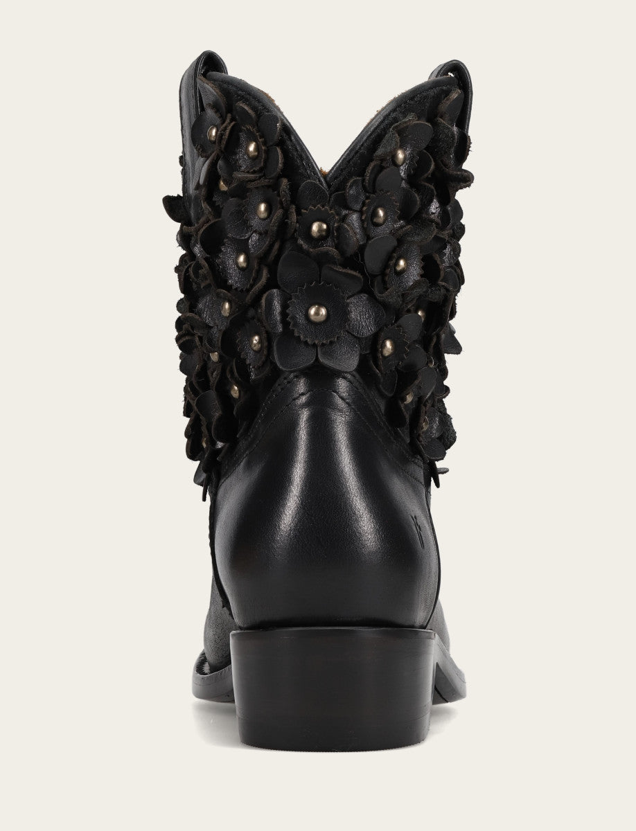 Women's Black Billy Flower Boot | Frye Trusted