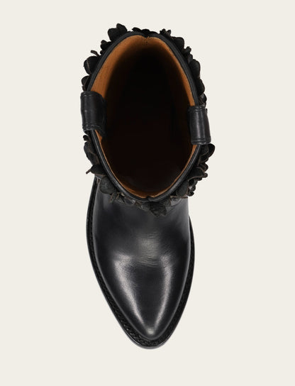 Women's Black Billy Flower Boot | Frye Trusted