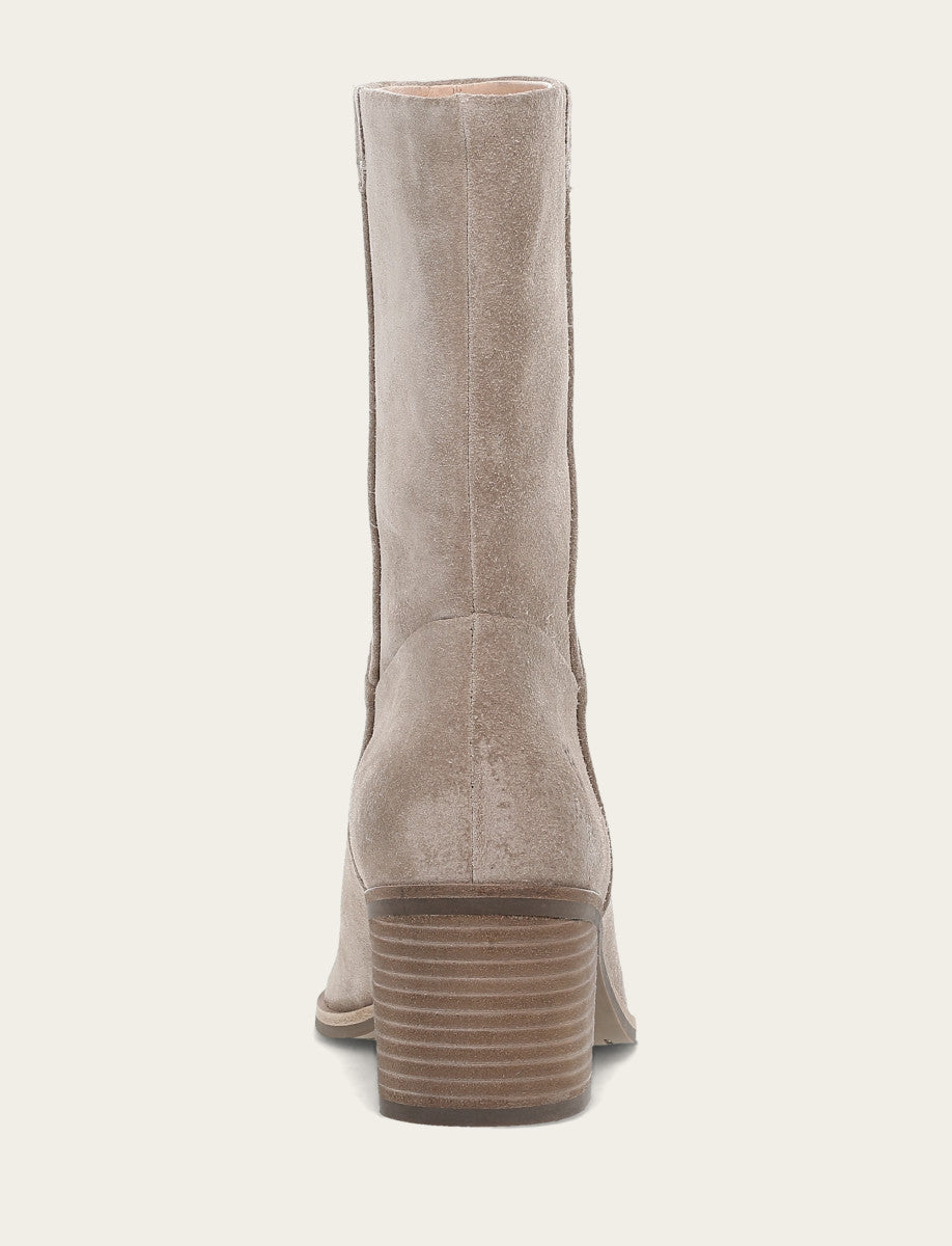 Women's Taupe Sadie Softy Mid Booties | Frye Discount