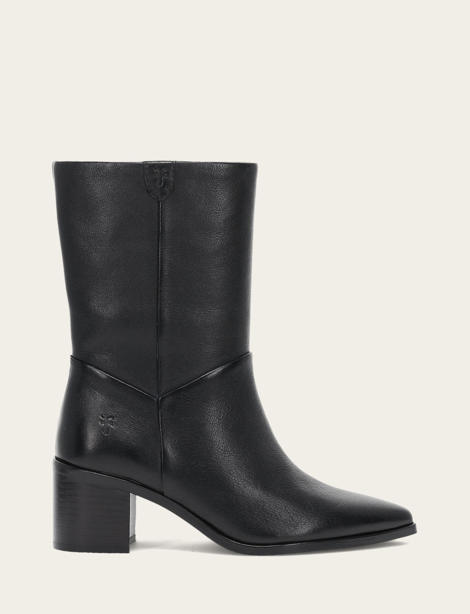 Women's Black Sadie Softy Mid Booties | Frye Best Price