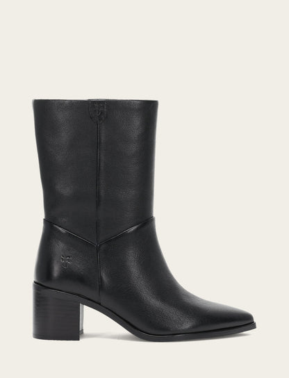 Women's Black Sadie Softy Mid Booties | Frye Best Price