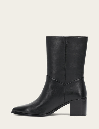 Women's Black Sadie Softy Mid Booties | Frye Best Price