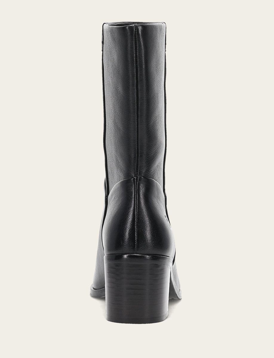 Women's Black Sadie Softy Mid Booties | Frye Best Price