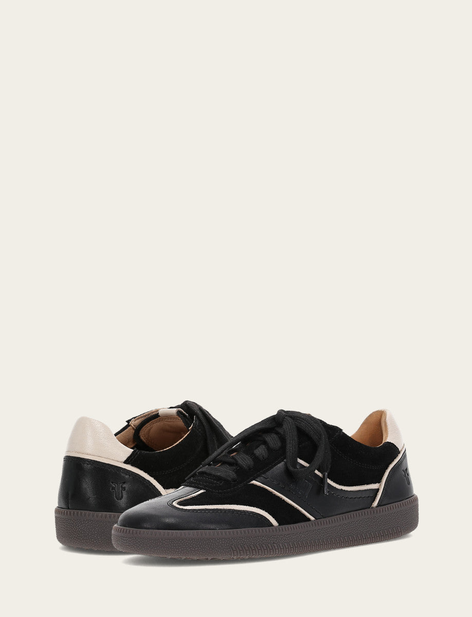 Women's Black Milly Low Lace Sneakers | Frye Latest