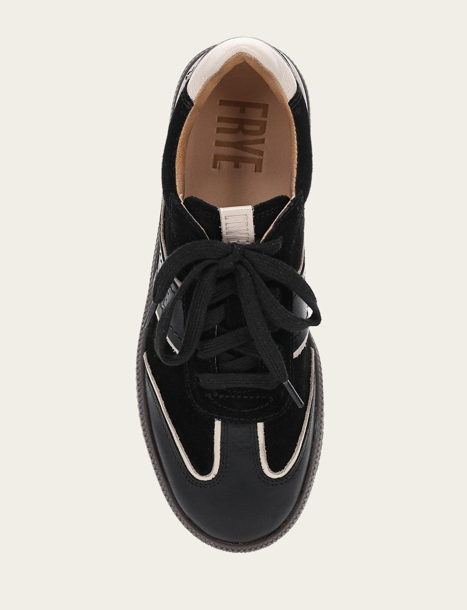 Women's Black Milly Low Lace Sneakers | Frye Latest