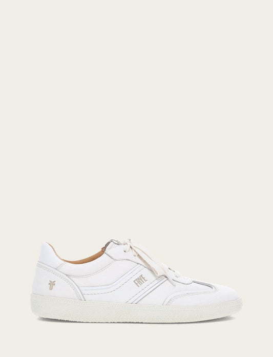 Women's White Milly Low Lace Sneakers | Frye Essential