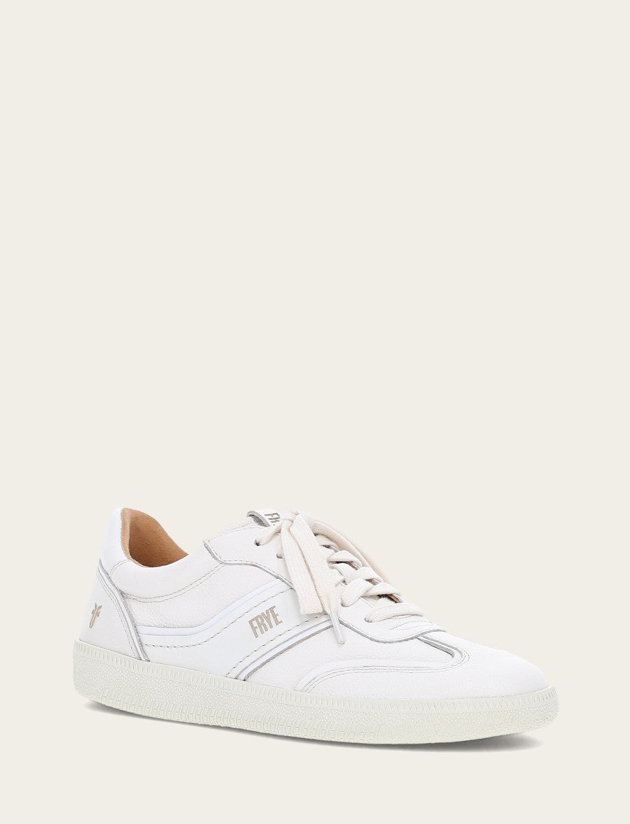Women's White Milly Low Lace Sneakers | Frye Essential