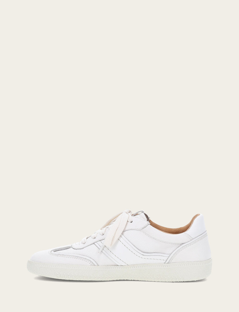Women's White Milly Low Lace Sneakers | Frye Essential