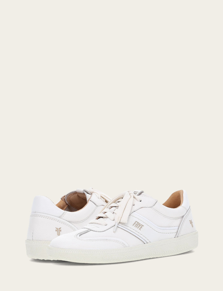 Women's White Milly Low Lace Sneakers | Frye Essential