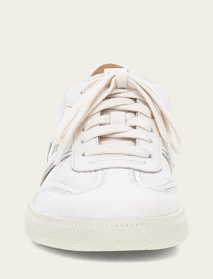 Women's White Milly Low Lace Sneakers | Frye Essential