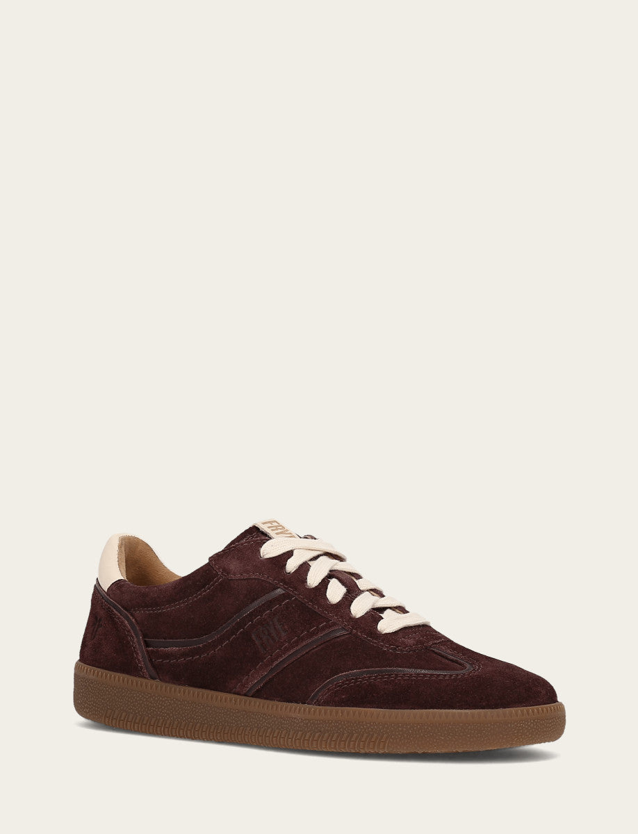 Women's Cherry Lacquer Milly Low Lace Sneaker | Frye Exclusive