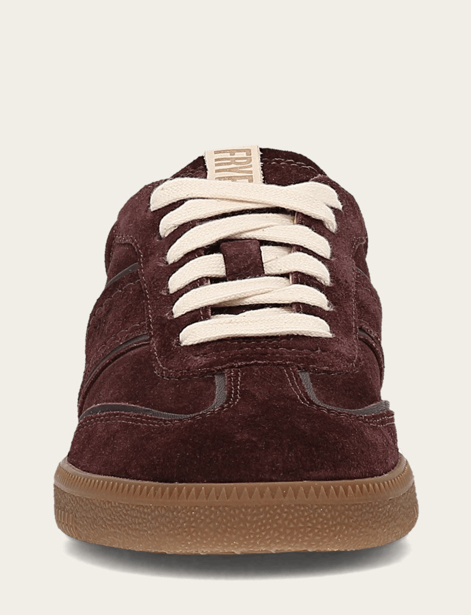 Women's Cherry Lacquer Milly Low Lace Sneaker | Frye Exclusive