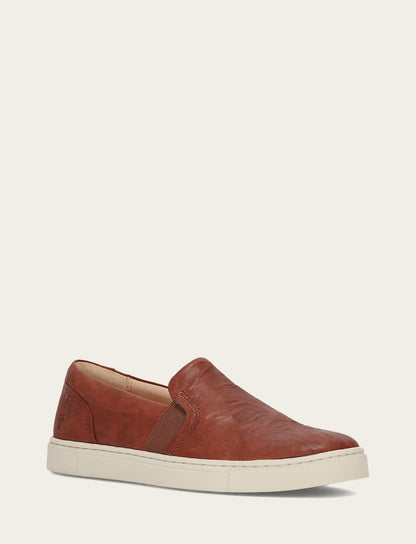 Women's Cognac Ivy Slip On Sneakers | Frye Value