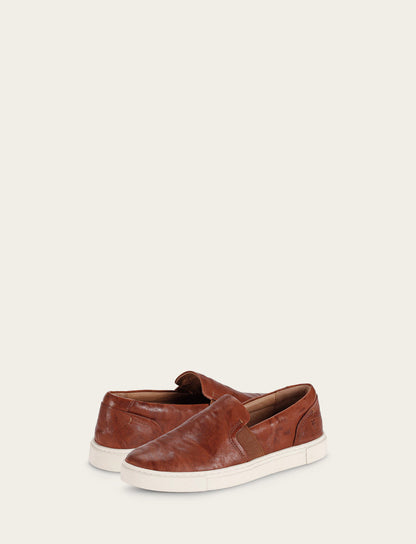 Women's Cognac Ivy Slip On Sneakers | Frye Value