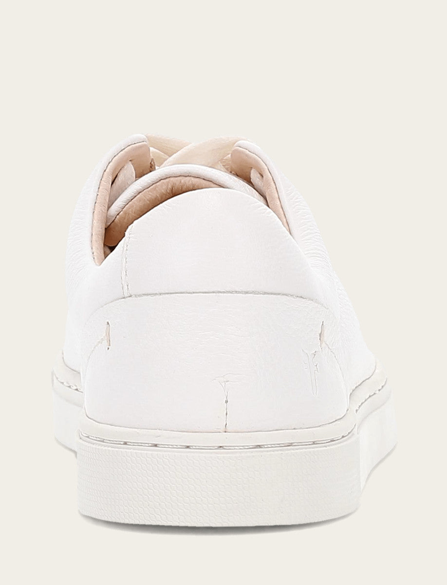 Women's White Ivy Low Lace Sneakers | Frye Quality