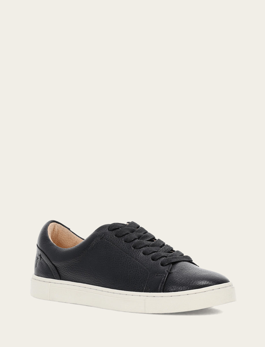 Women's Black Ivy Low Lace Sneakers | Frye New