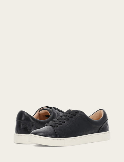 Women's Black Ivy Low Lace Sneakers | Frye New