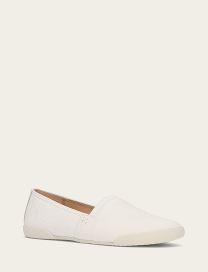 Women's White Melanie Slip On Sneakers | Frye Trusted