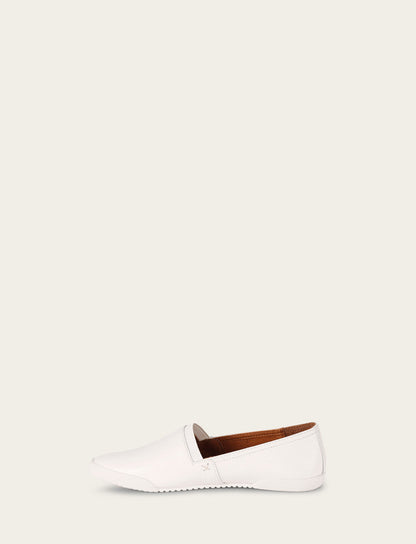 Women's White Melanie Slip On Sneakers | Frye Trusted