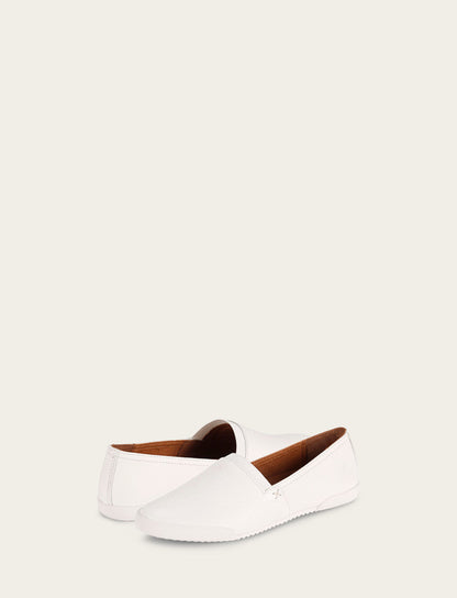 Women's White Melanie Slip On Sneakers | Frye Trusted