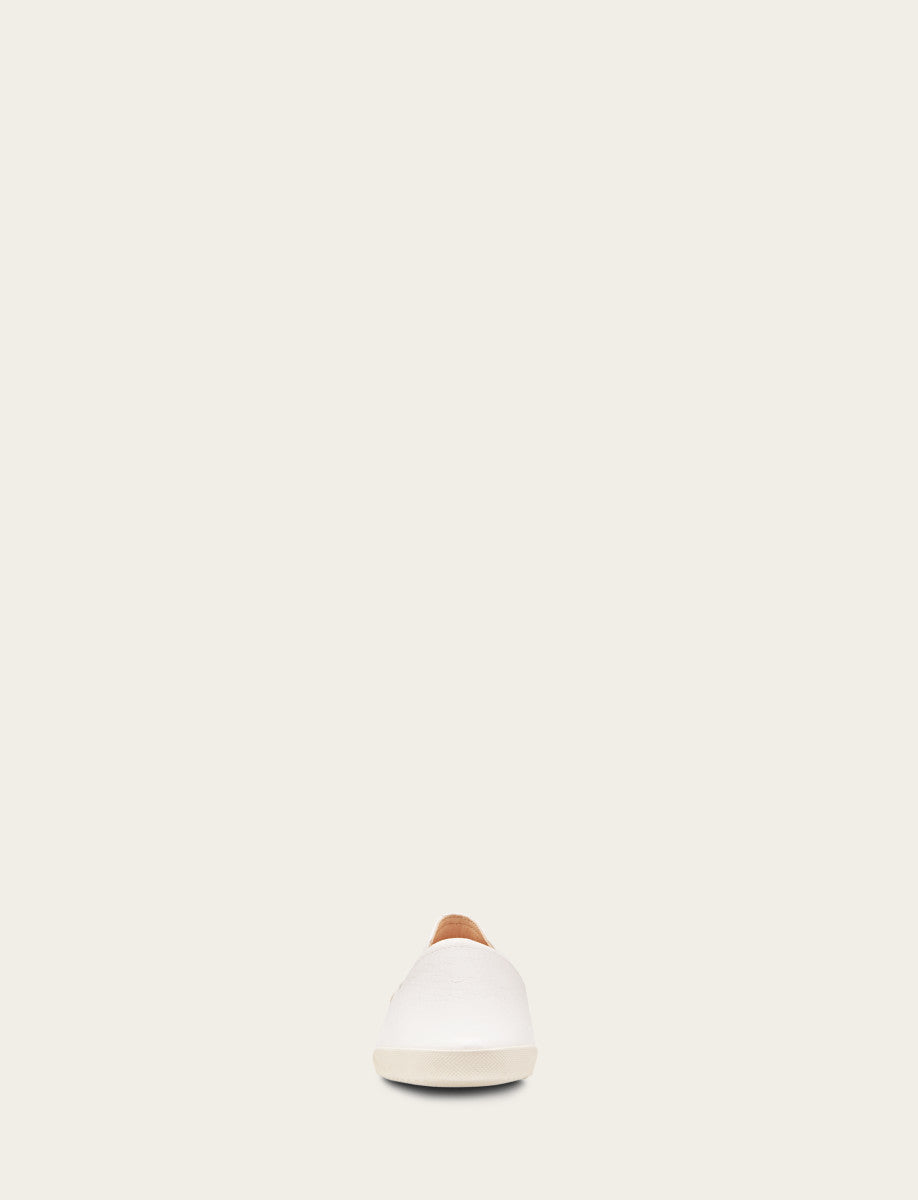 Women's White Melanie Slip On Sneakers | Frye Trusted