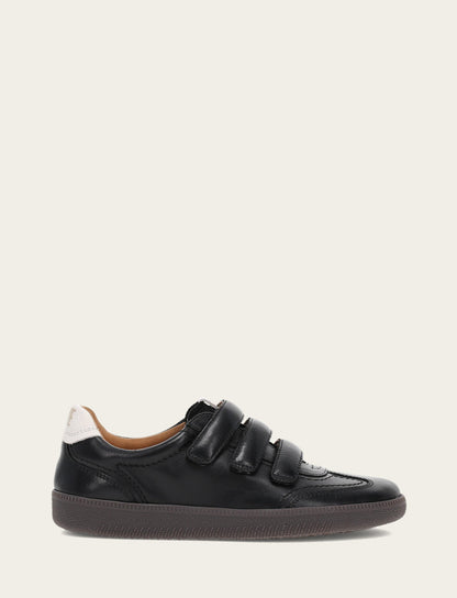 Women's Black Milly 3 Strap Sneakers | Frye Discount