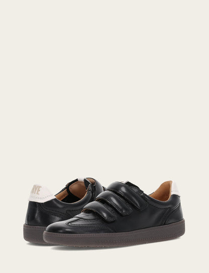 Women's Black Milly 3 Strap Sneakers | Frye Discount