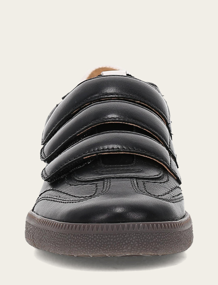 Women's Black Milly 3 Strap Sneakers | Frye Discount