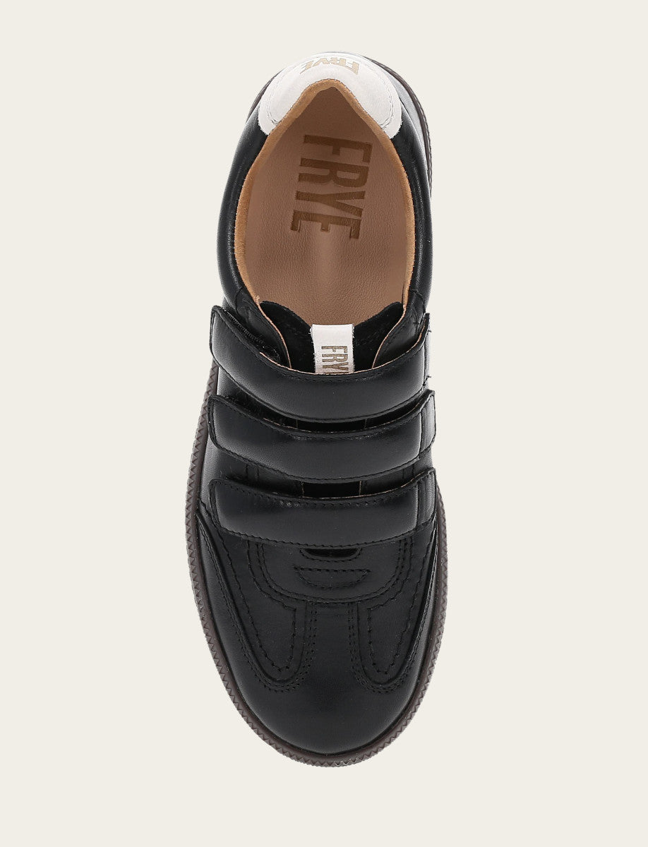 Women's Black Milly 3 Strap Sneakers | Frye Discount