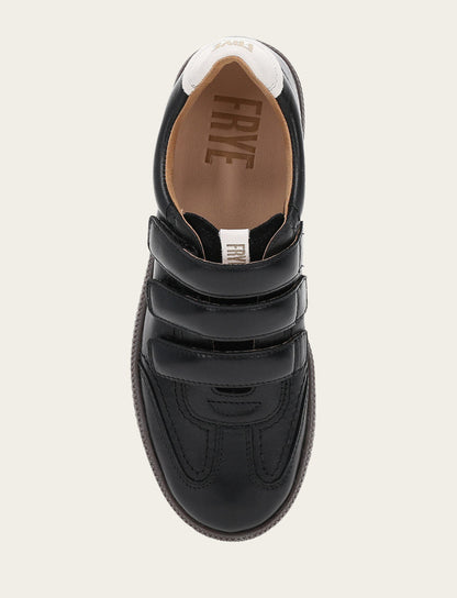Women's Black Milly 3 Strap Sneakers | Frye Discount
