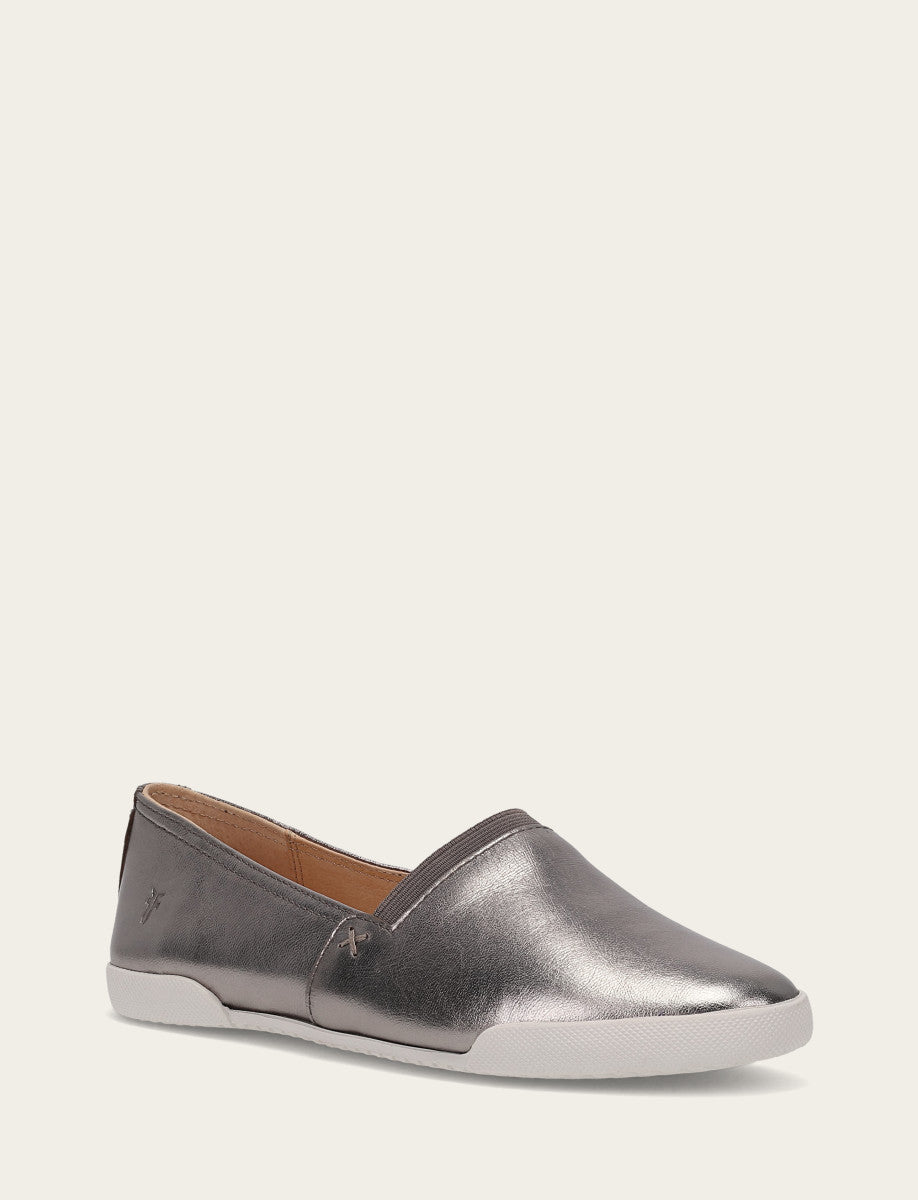 Women's Dark Pewter Melanie Slip On Sneakers | Frye Essential