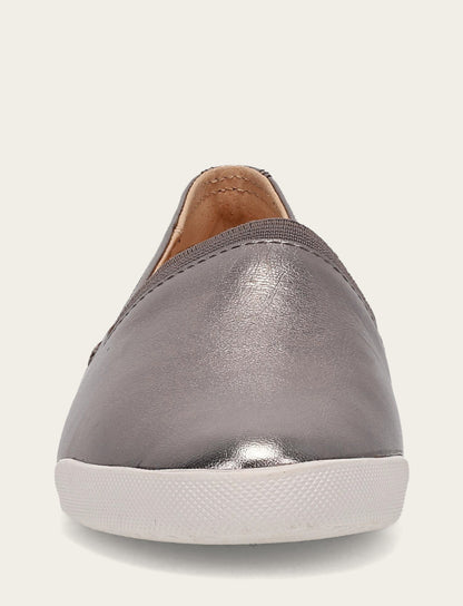 Women's Dark Pewter Melanie Slip On Sneakers | Frye Essential
