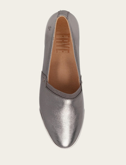 Women's Dark Pewter Melanie Slip On Sneakers | Frye Essential