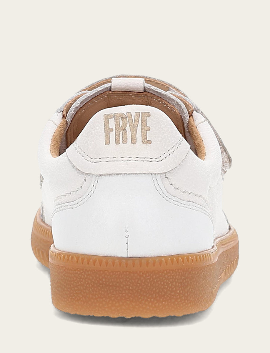 Women's White Milly 3 Strap Sneakers | Frye Exclusive